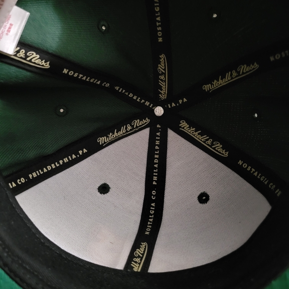 Mitchell & Ness Seattle Supersonics Green Snapback Hat - Picture 6 of 7